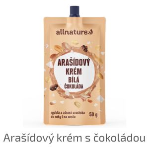 Allnature arašídový krém s čokoládou
